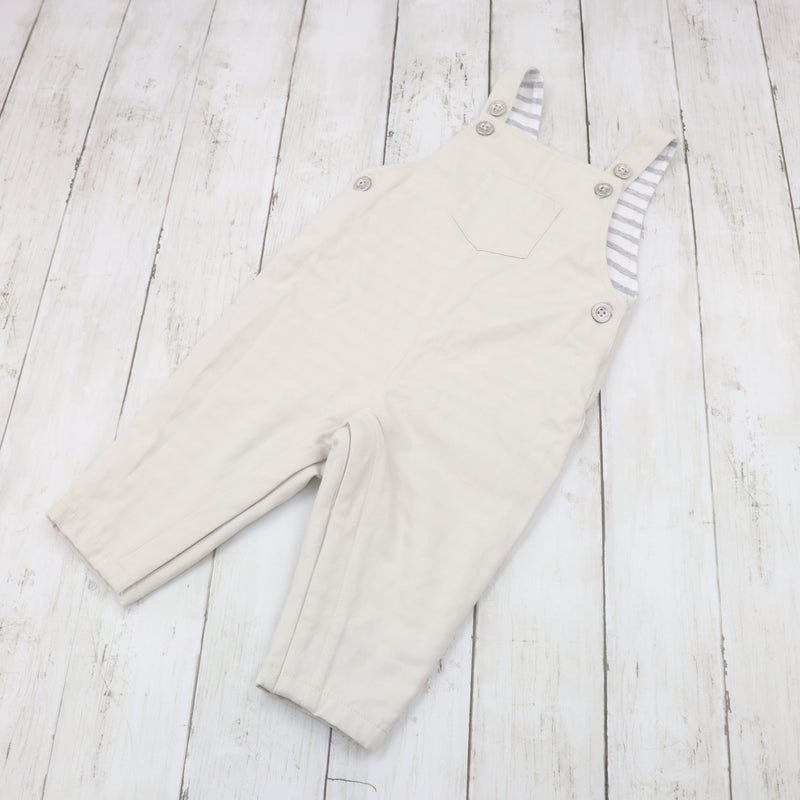 6-9 Months The Little White Company Dungarees GUC