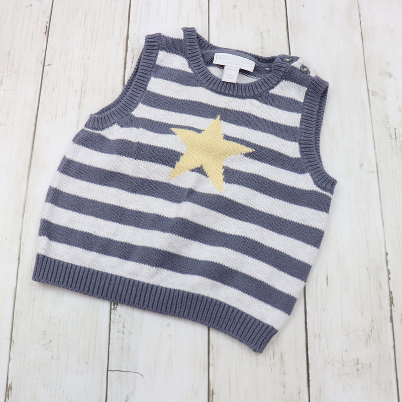 9-12 Months The Little White Company Sleeveless Jumper VGUC