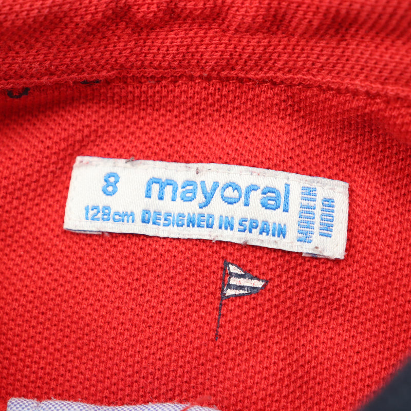 7-8 Years Mayoral Polo Shirt EUC
