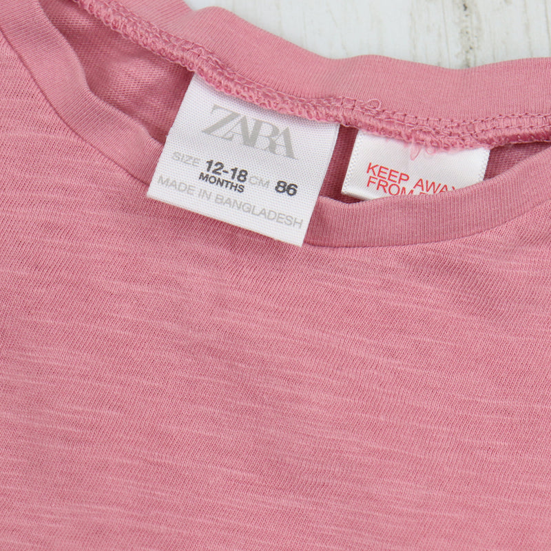 12-18 Months Zara T-Shirt & Shorts EUC