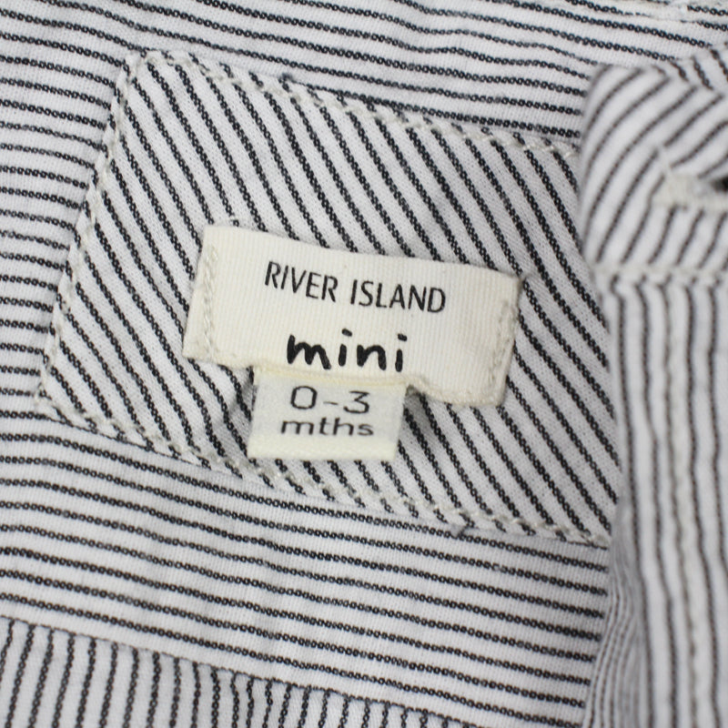 0-3 Months River Island Shirt EUC