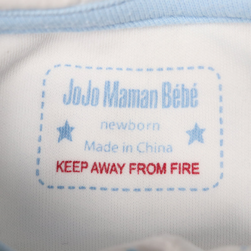 Newborn Jojo Maman Bebe Sleepsuit EUC