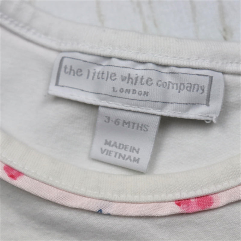 3-6 Months The Little White Company T-shirt EUC