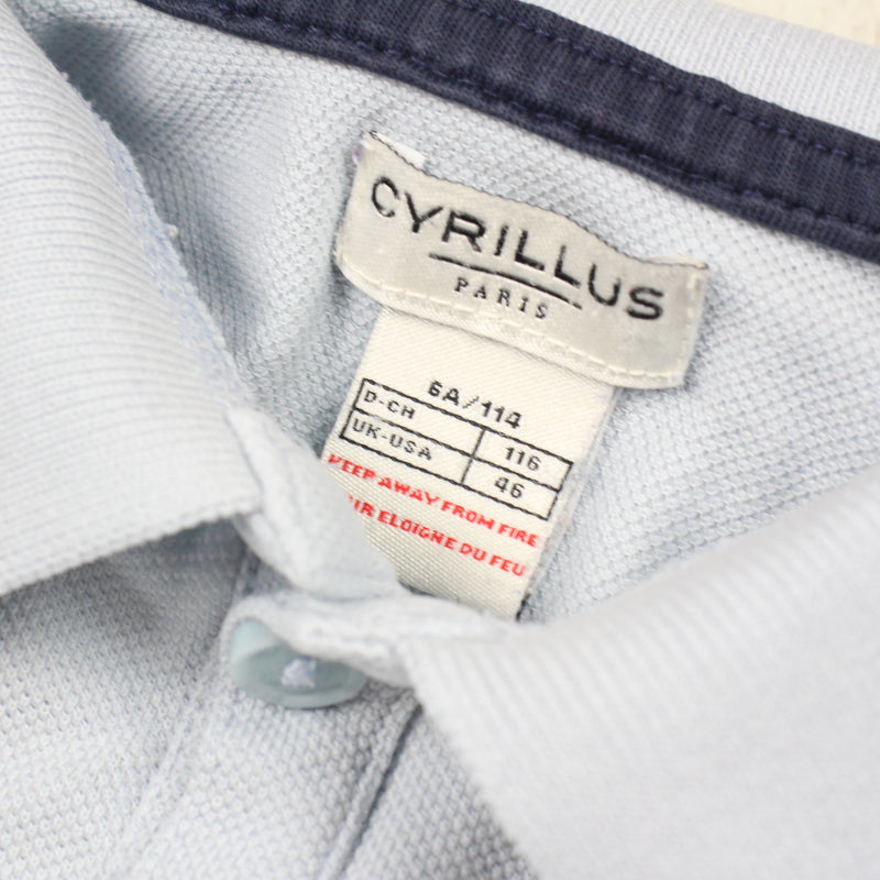 5-6 Years Cyrilllus Polo Shirt GUC