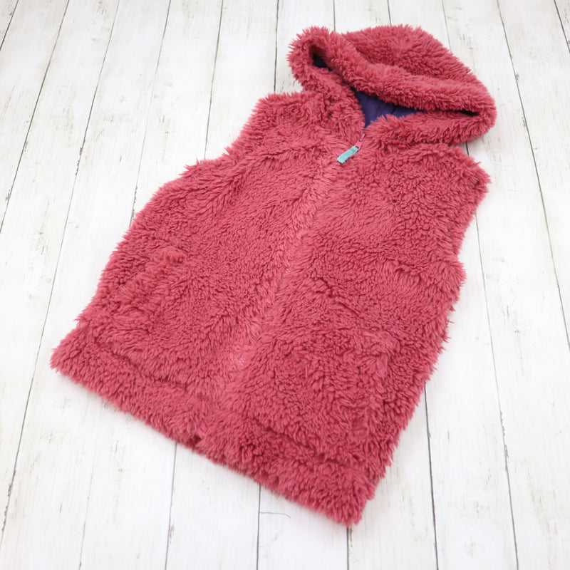 7-8 Years Boden Fluffy Gilet VGUC