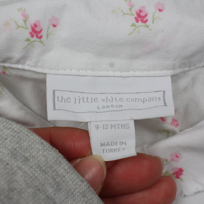 9-12 Months The Little White Company Rompersuit GUC