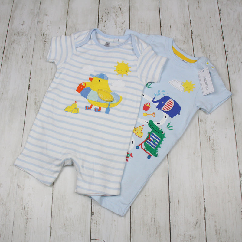 3-6 Months Bluezoo Rompersuits BNWT