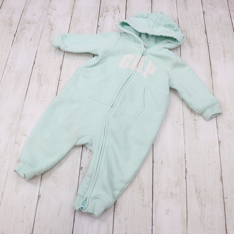 3-6 Months Gap Hooded Rompersuit PW