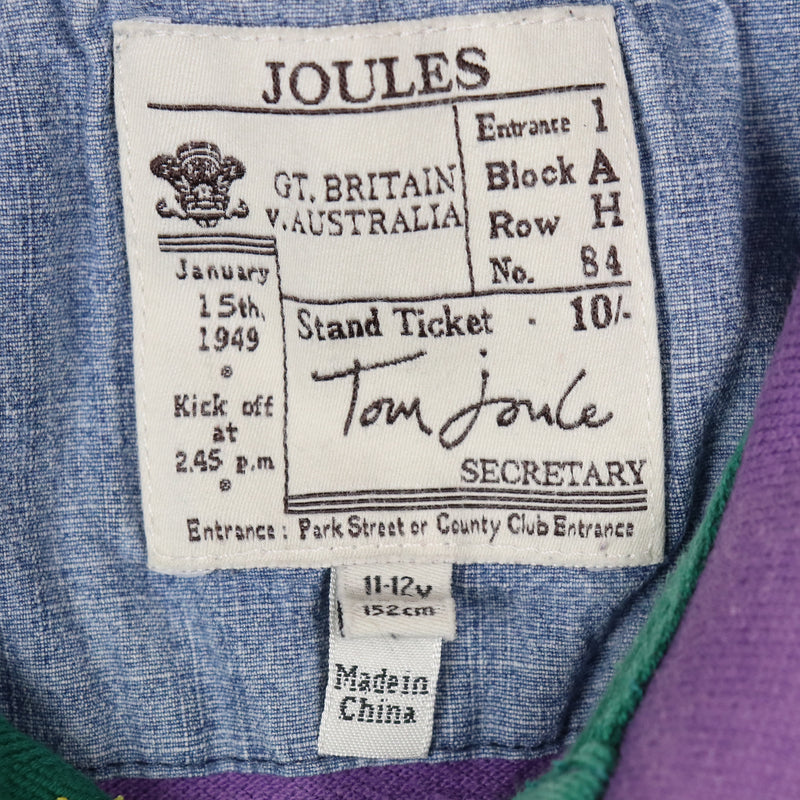 11-12 Years Joules Polo Shirt GUC
