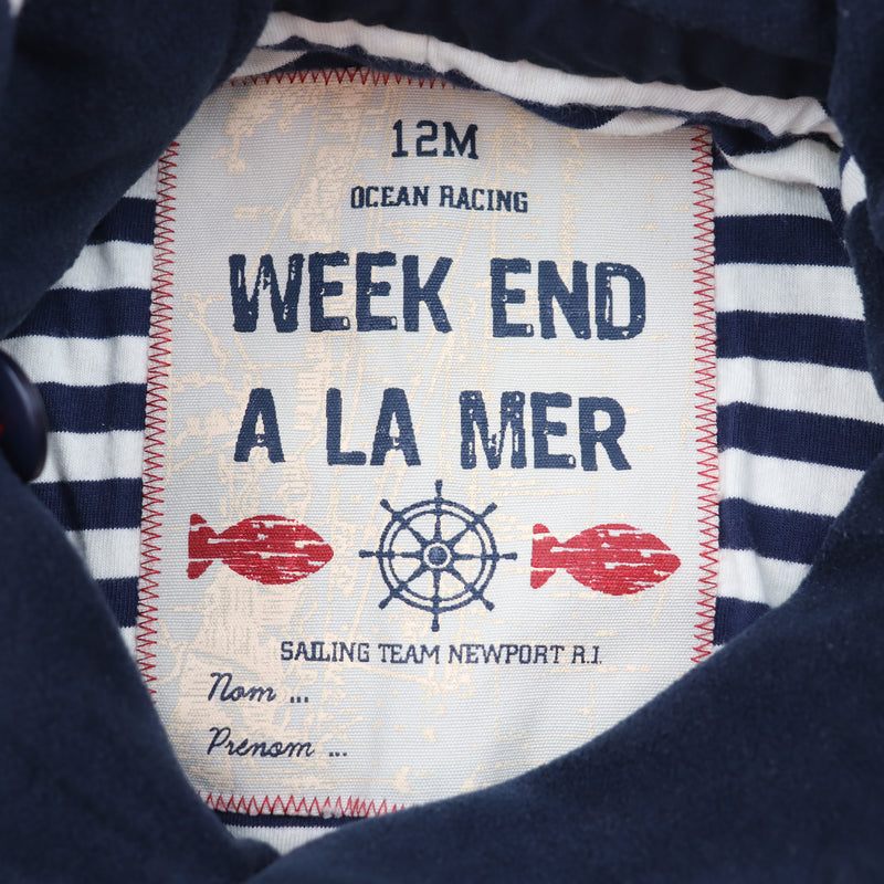 9-12 Months Weekend A La Mer Coat GUC