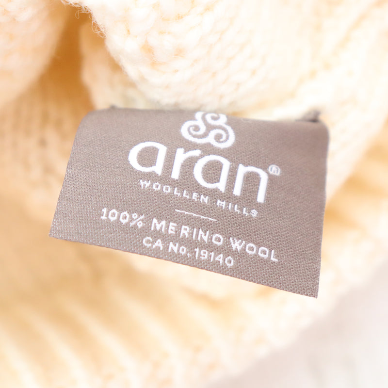 One Size Aran Merino Wool Hat BNWT