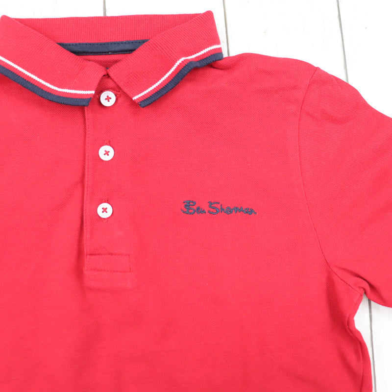 8-9 Years Ben Sherman Polo Shirt EUC