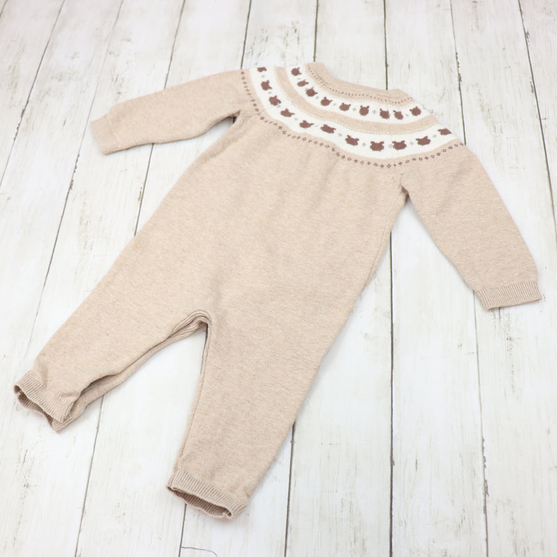 6-9 Months F&F Knitted Rompersuit EUC