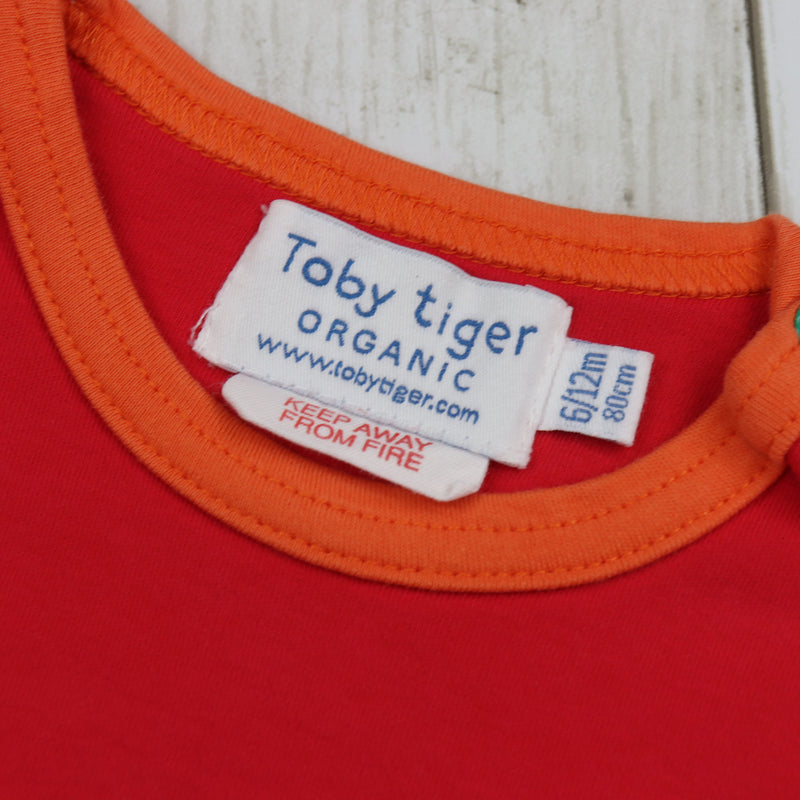 6-12 Months Toby Tiger Top EUC