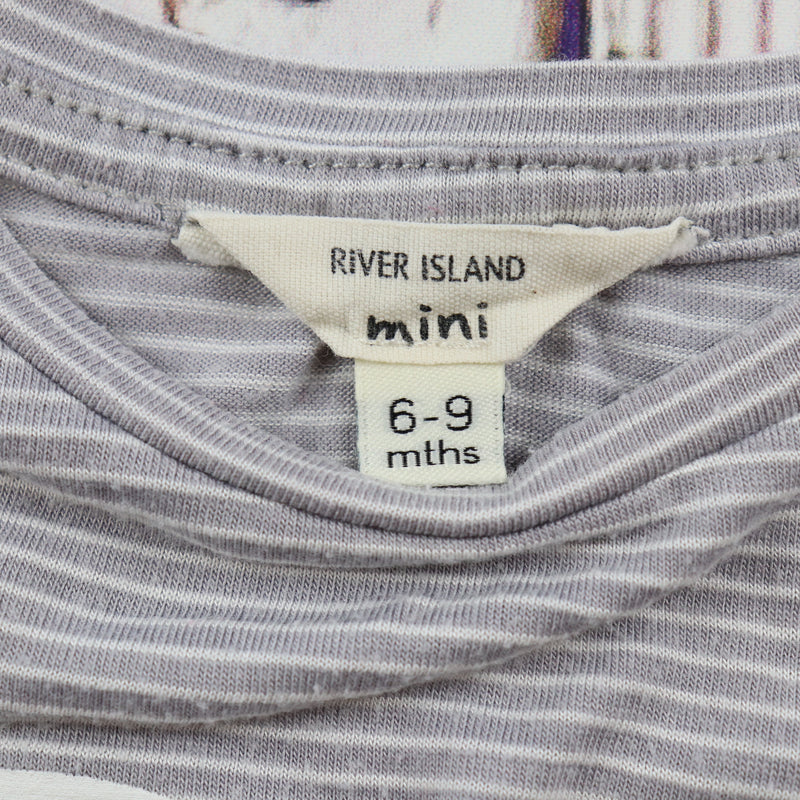 6-9 Months River Island T-shirt EUC