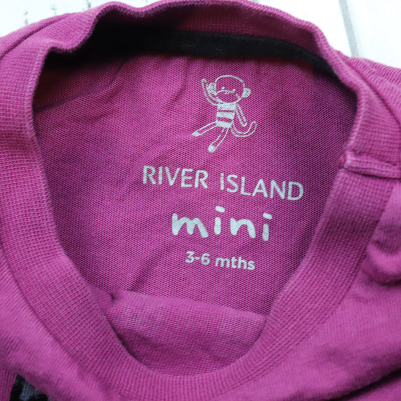 3-6 Months River Island T-shirt EUC