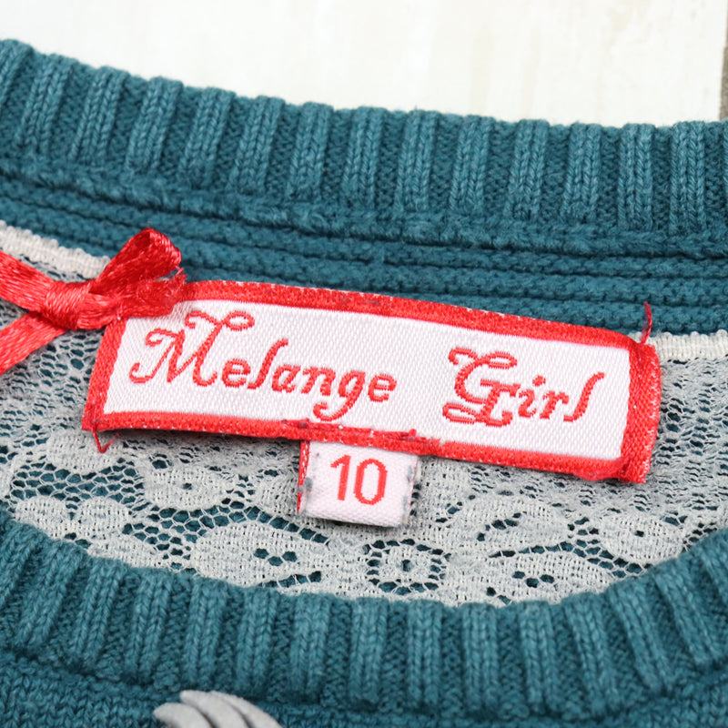 9-10 Years Melange Girl Jumper GUC